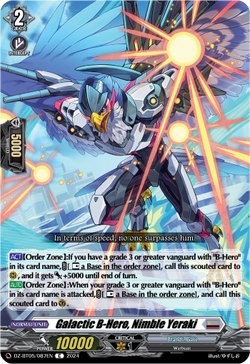 Galactic B-Hero, Nimble Yeraki - DZ-BT05/087EN
