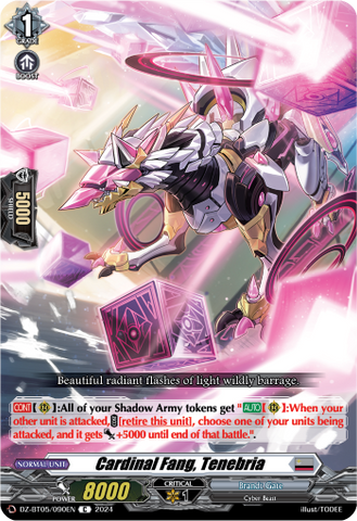 Cardinal Fang, Tenebria - DZ-BT05/090EN
