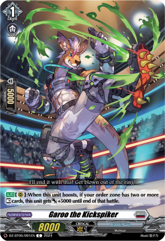 Garoo the Kickspiker - DZ-BT05/091EN