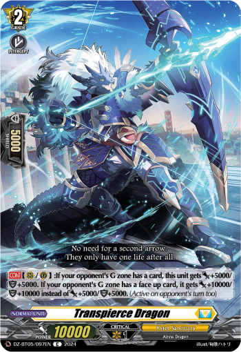 Transpierce Dragon - DZ-BT05/097EN