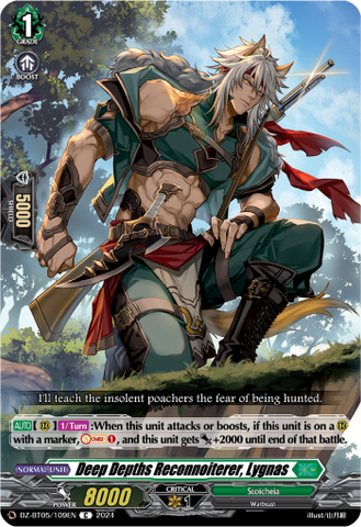 Deep Depths Reconnoiterer, Lygnas - DZ-BT05/109EN