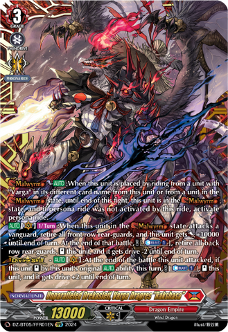 Unparalleled Drekasleif, Varga Dragres "Rakshasa" (FFR) - DZ-BT05/FFR01EN