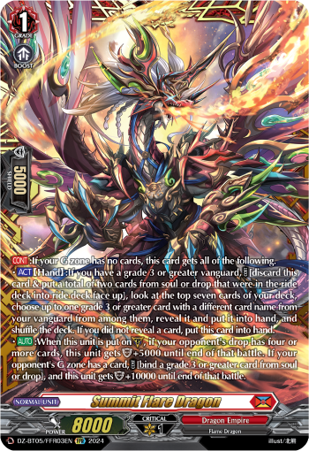 Summit Flare Dragon (FFR) - DZ-BT05/FFR03EN