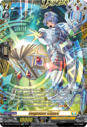 Sequence Wizard (FFR) - DZ-BT05/FFR12EN