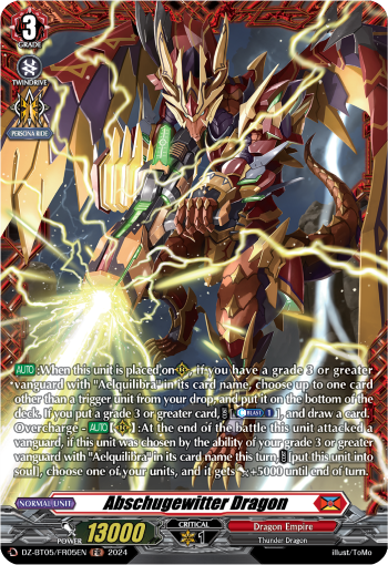 Abschugewitter Dragon (FR) - DZ-BT05/FR05EN