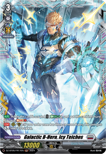 Galactic B-Hero, Icy Teichos (FR) - DZ-BT05/FR17EN