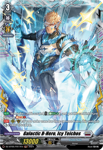 Galactic B-Hero, Icy Teichos (FR) - DZ-BT05/FR17EN