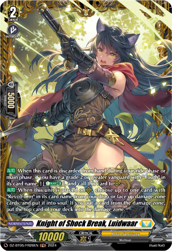 Knight of Shock Break, Luidwaar (FR) - DZ-BT05/FR26EN
