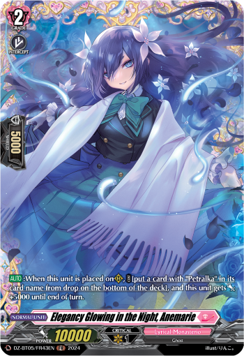 Elegancy Glowing in the Night, Anemarie (FR) - DZ-BT05/FR43EN