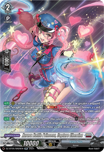 Aurora Battle Princess, Capture Cherrino (SR) - DZ-BT05/SR20EN