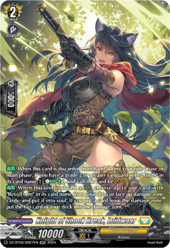 Knight of Shock Break, Luidwaar (SR) - DZ-BT05/SR27EN