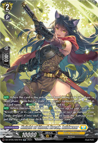 Knight of Shock Break, Luidwaar (SR) - DZ-BT05/SR27EN