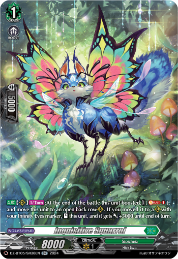 Inquisitive Squarrol (SR) - DZ-BT05/SR36EN