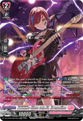 FL∀MMe-Glam sup.Gt. Grenadine (SR) - DZ-BT05/SR37EN