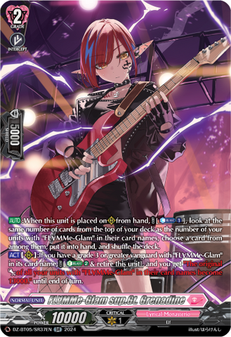 FL∀MMe-Glam sup.Gt. Grenadine (SR) - DZ-BT05/SR37EN
