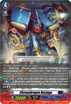 Chronodragon Nextage - DZ-BT06/EX01EN