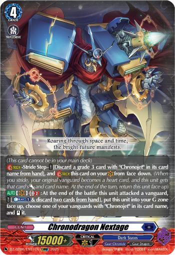 Chronodragon Nextage - DZ-BT06/EX01EN