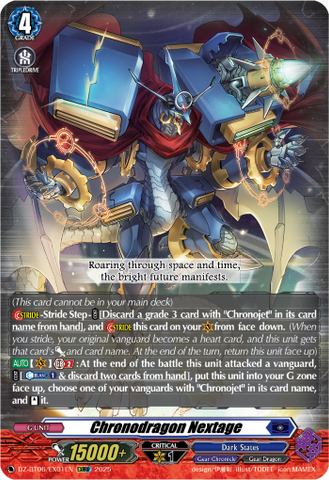 Chronodragon Nextage - DZ-BT06/EX01EN