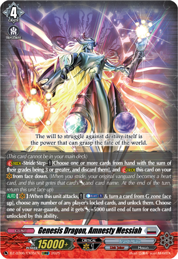 Genesis Dragon, Amnesty Messiah - DZ-BT06/EX05EN