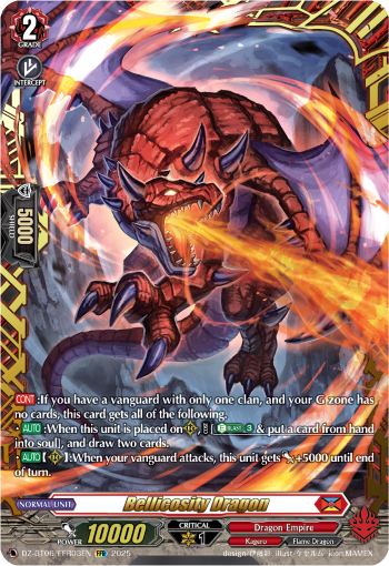 Bellicosity Dragon (FFR) - DZ-BT06/FFR03EN