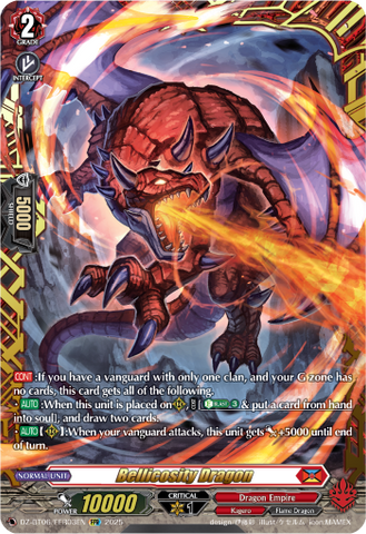 Bellicosity Dragon (FFR) - DZ-BT06/FFR03EN