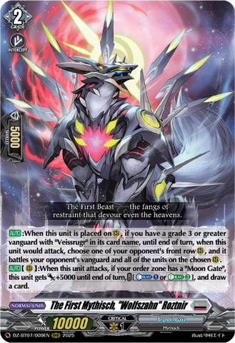 The First Mythisch, "Wolfszahn" Roztnir - DZ-BT07/009EN