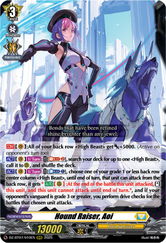 Hound Raiser, Aoi - DZ-BT07/010EN