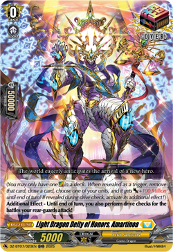 Light Dragon Deity of Honors, Amartinoa - DZ-BT07/023EN