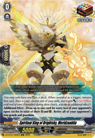 Spiritual King of Brightsky, Meridzanblia - DZ-BT07/026EN