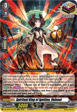Spiritual King of Ignition, Valnout - DZ-BT07/027EN