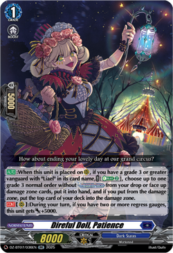 Direful Doll, Patience - DZ-BT07/036EN