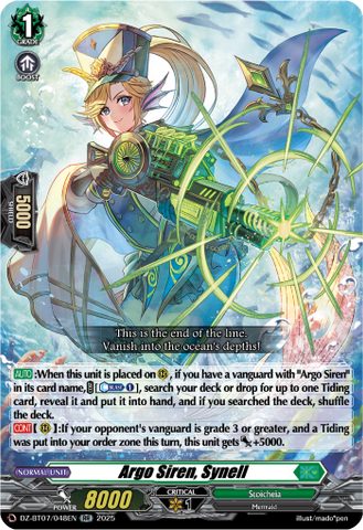 Argo Siren, Synell - DZ-BT07/048EN