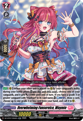 Overwhelming Fanservice, Waymie - DZ-BT07/050EN