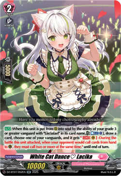 White Cat Dance♡ Lacika - DZ-BT07/052EN