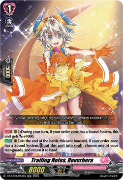 Trailing Notes, Reverbera - DZ-BT07/053EN