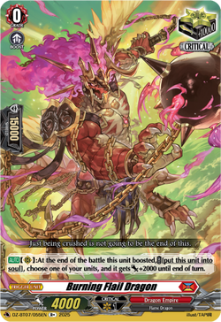 Burning Flail Dragon - DZ-BT07/055EN