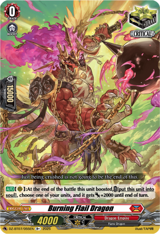 Burning Flail Dragon - DZ-BT07/055EN
