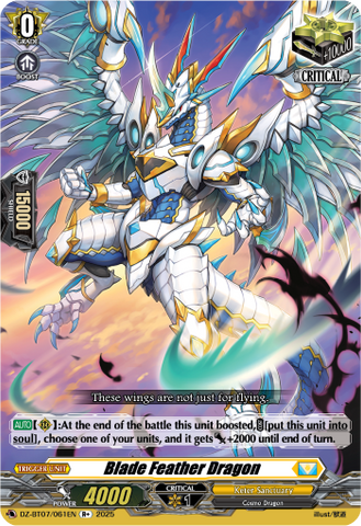 Blade Feather Dragon - DZ-BT07/061EN