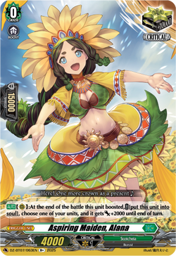 Aspiring Maiden, Alana - DZ-BT07/063EN