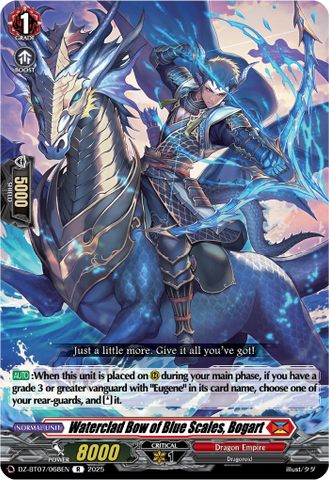 Waterclad Bow of Blue Scales, Bogart - DZ-BT07/068EN