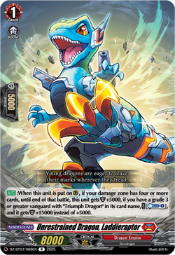 Unrestrained Dragon, Laddieraptor - DZ-BT07/069EN