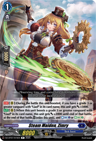 Steam Maiden, Zimry - DZ-BT07/073EN
