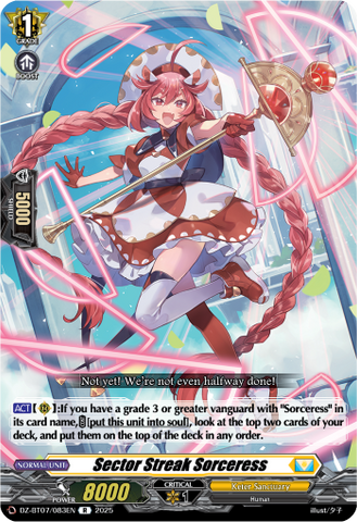 Sector Streak Sorceress - DZ-BT07/083EN