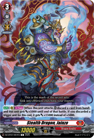 Stealth Dragon, Jainzo - DZ-BT07/097EN