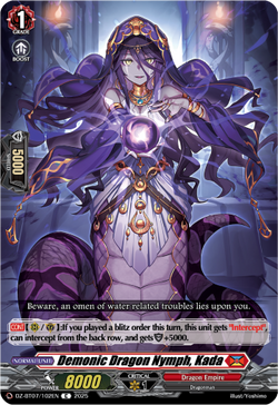 Demonic Dragon Nymph, Kada - DZ-BT07/102EN