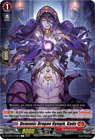 Demonic Dragon Nymph, Kada - DZ-BT07/102EN