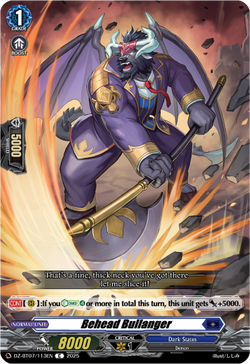 Behead Bullanger - DZ-BT07/113EN