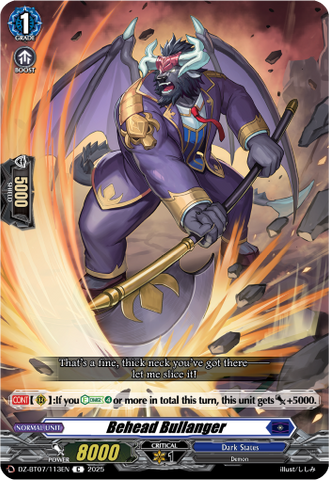 Behead Bullanger - DZ-BT07/113EN