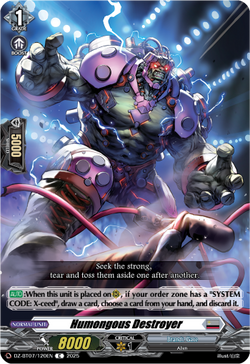 Humongous Destroyer - DZ-BT07/120EN
