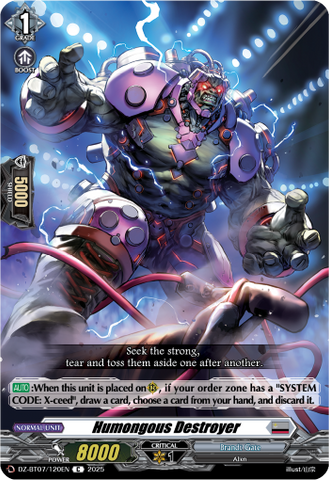 Humongous Destroyer - DZ-BT07/120EN